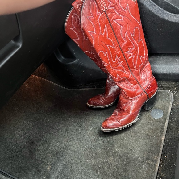 Beautiful Vintage Dan Post high top boots - Picture 2 of 7